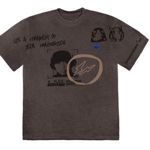 Travis scott Cactus Jack for Fragment Hiroshi tee - S brown